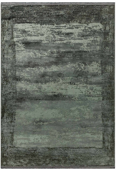 Laagpolig vloerkleed Easy Living Athera at03 Anthracite Border