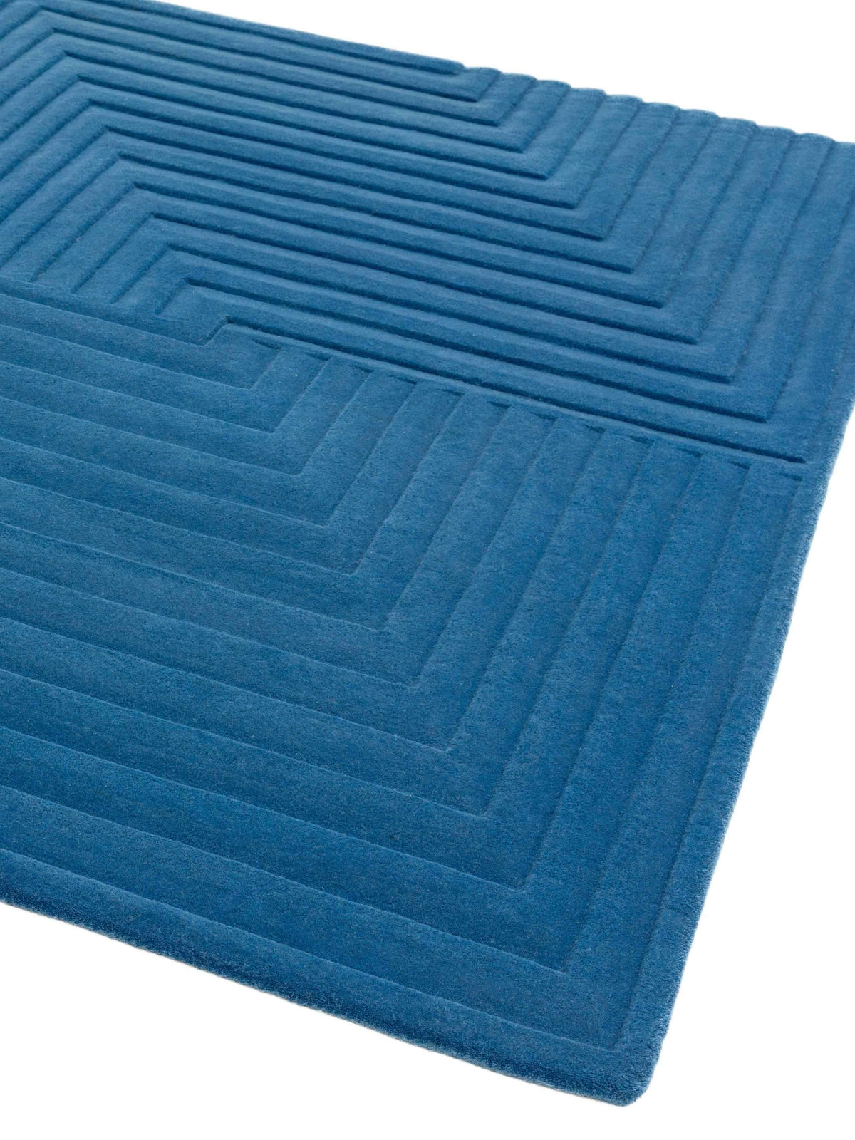 Laagpolig vloerkleed Easy Living Form Rug Blue