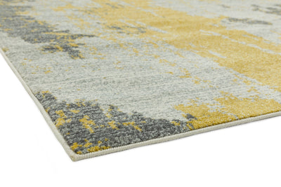Laagpolig vloerkleed Easy Living Nova Painterly Ochre