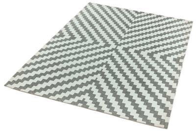 Laagpolig vloerkleed Easy Living Onix Rug 01 Geo Grey