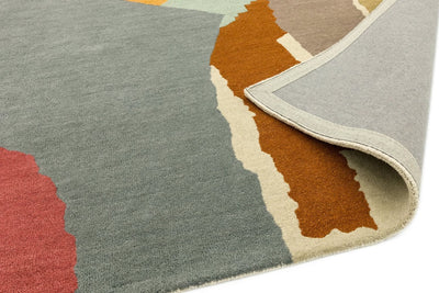 Laagpolig vloerkleed Easy Living Reef Abstract Multi