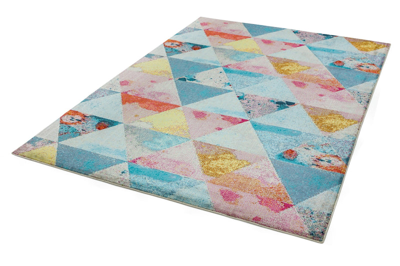 Laagpolig vloerkleed Easy Living Amelie am03 Triangles