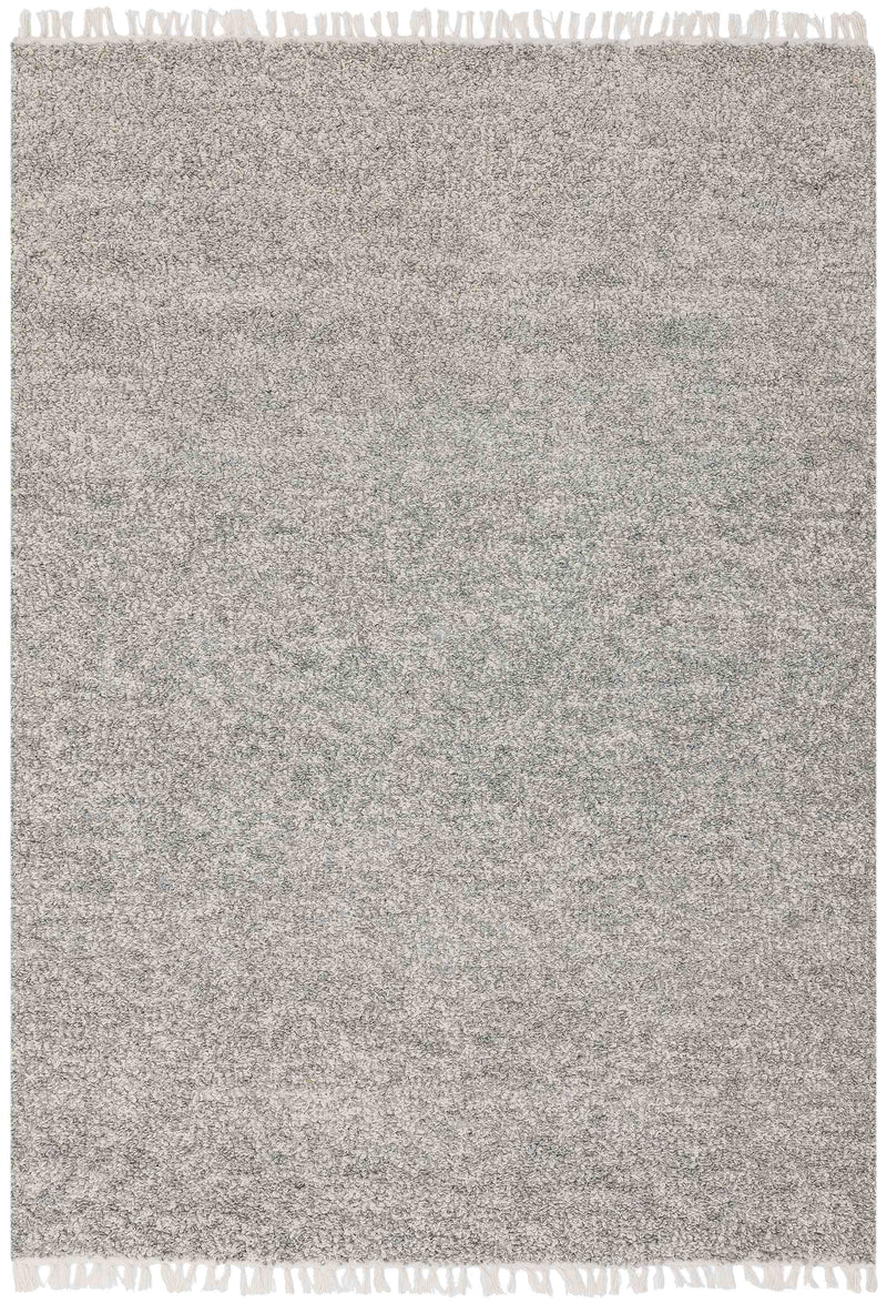 Laagpolig vloerkleed Easy Living Clover Silver Cream in and outdoor