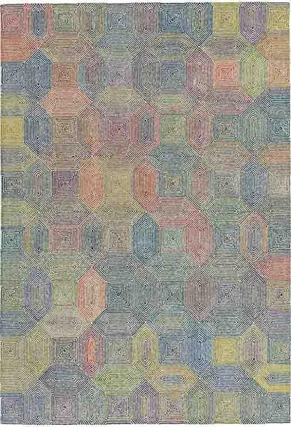 Laagpolig vloerkleed Easy Living Camden Rug Cream