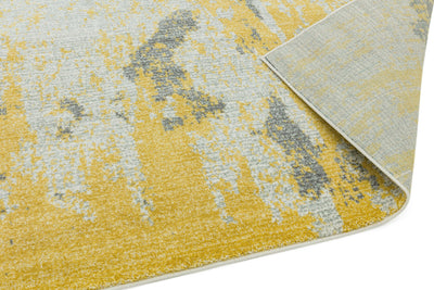 Laagpolig vloerkleed Easy Living Nova Painterly Ochre
