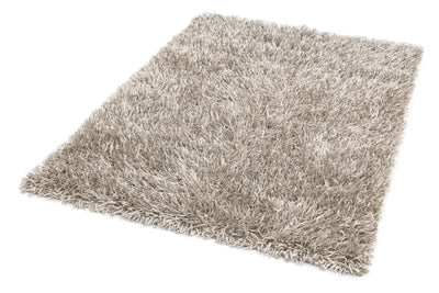 Hoogpolig vloerkleed Easy Living Metallica Rug Silver