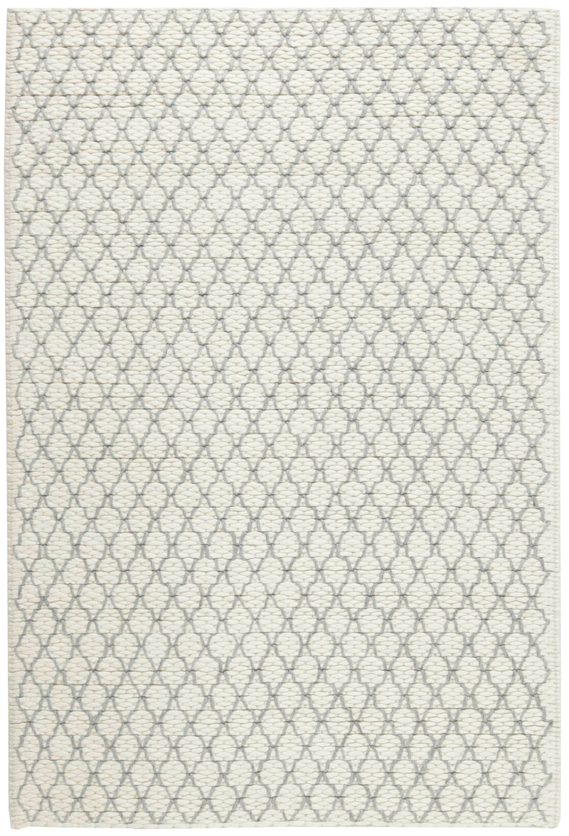 Laagpolig vloerkleed MOMO Rugs Diamond White Grey