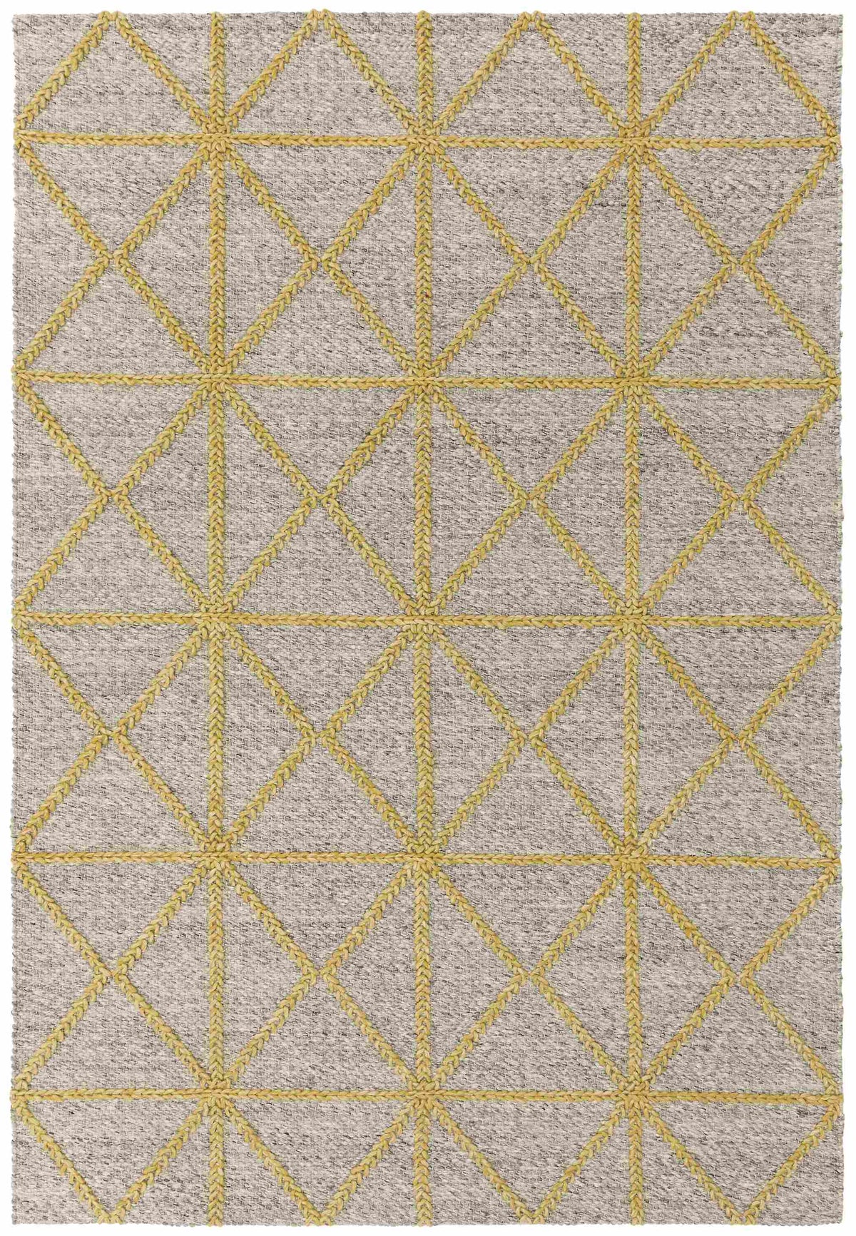 Laagpolig vloerkleed Easy Living Prism Rug Yellow