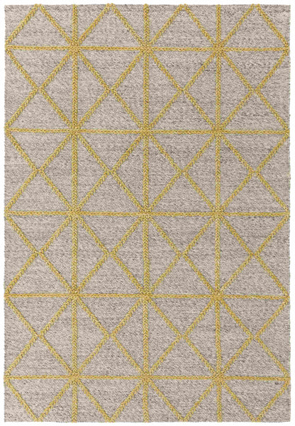 Laagpolig vloerkleed Easy Living Prism Rug Yellow