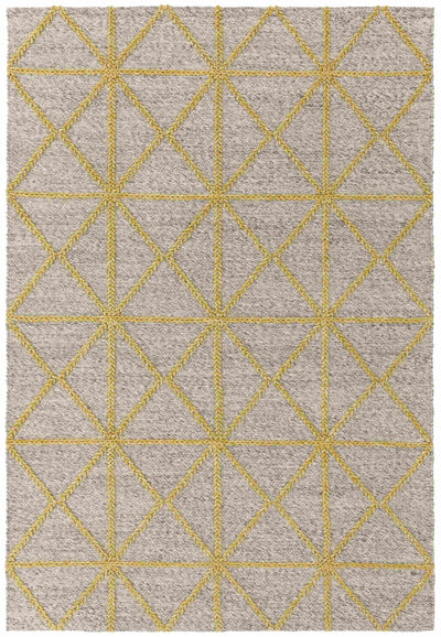 Laagpolig vloerkleed Easy Living Prism Rug Yellow