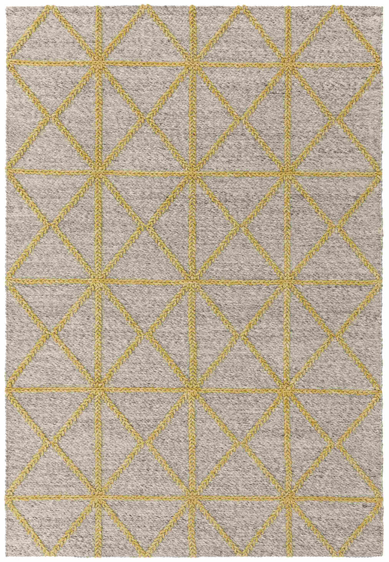 Laagpolig vloerkleed Easy Living Prism Rug Yellow