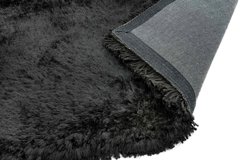 Hoogpolig vloerkleed Easy Living Plush Rug Black