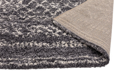 Hoogpolig vloerkleed Rugestiq Alto Rug al05 Grey Cream