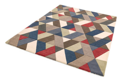 Laagpolig vloerkleed Easy Living Funk Chevron Multi