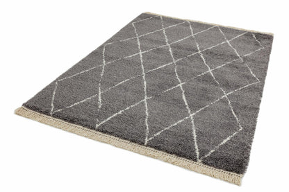 Berber vloerkleed Easy Living Rocco Grey Diamond