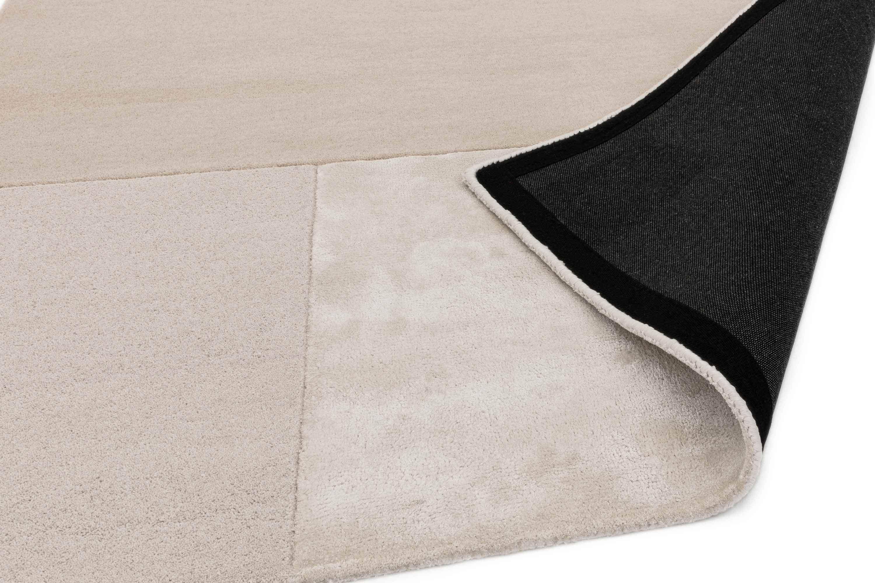 Laagpolig vloerkleed Easy Living Tate Tonal Textures Rug Ivory
