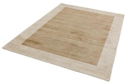 Laagpolig vloerkleed Easy Living Blade Border Rug Putty Champagne