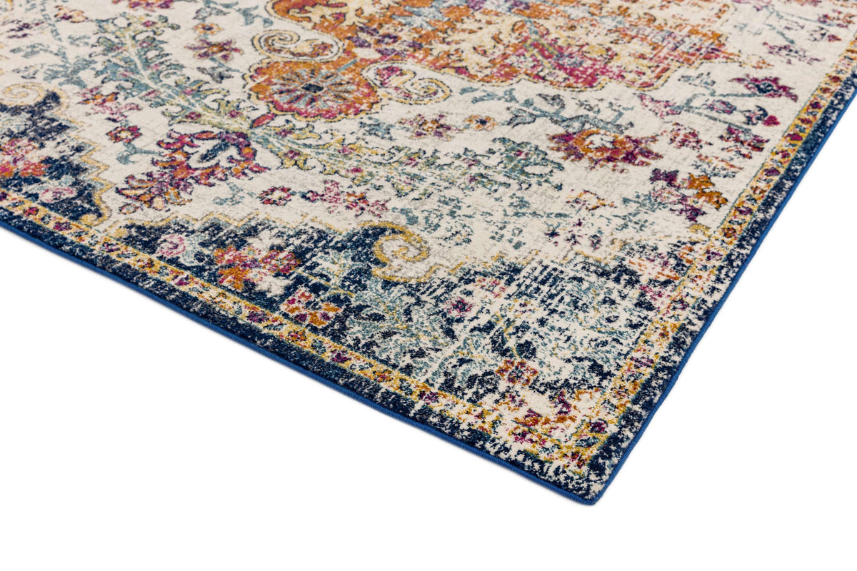 Laagpolig vloerkleed Easy Living Nova Medallion Multi