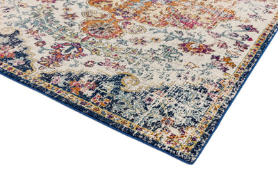 Laagpolig vloerkleed Easy Living Nova Medallion Multi