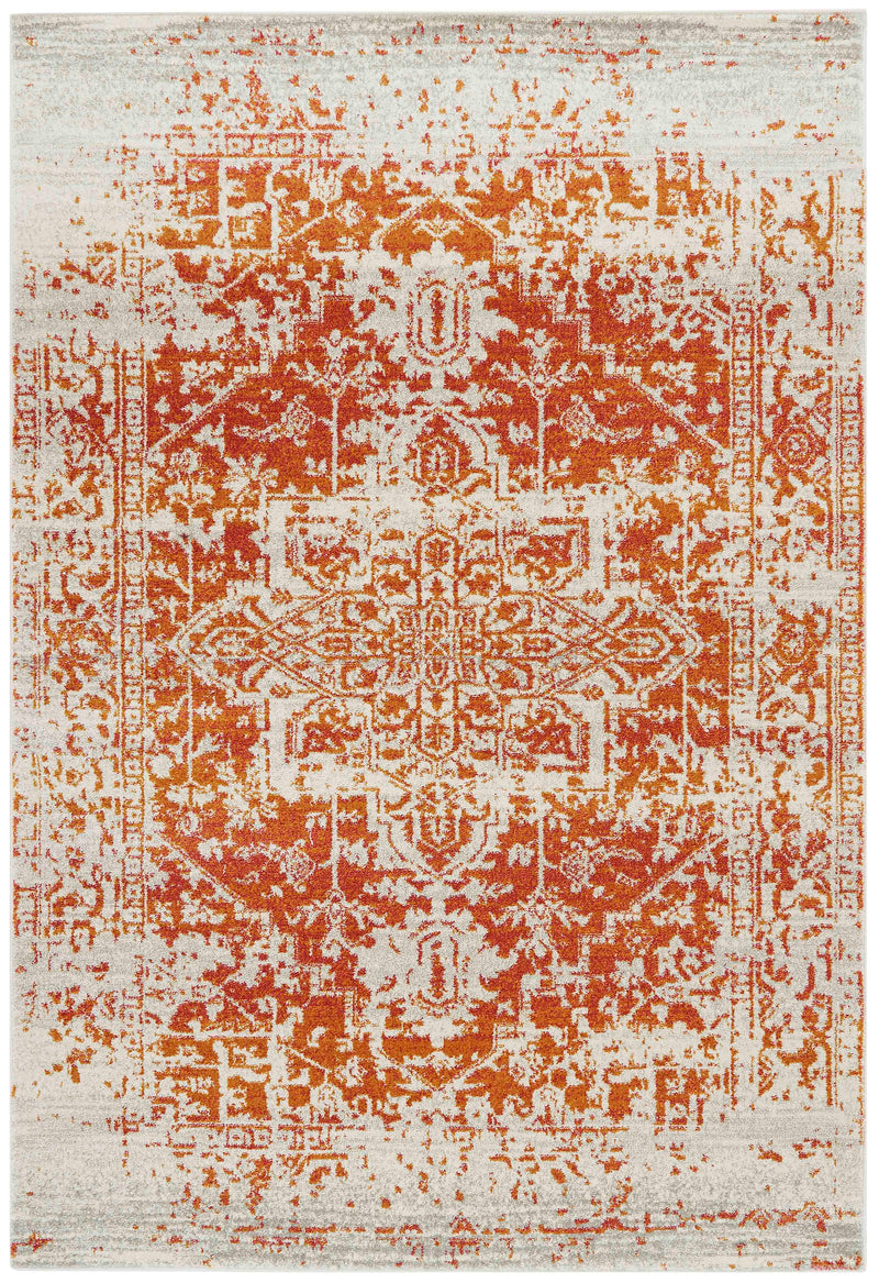 Laagpolig vloerkleed Easy Living Nova Antique Orange