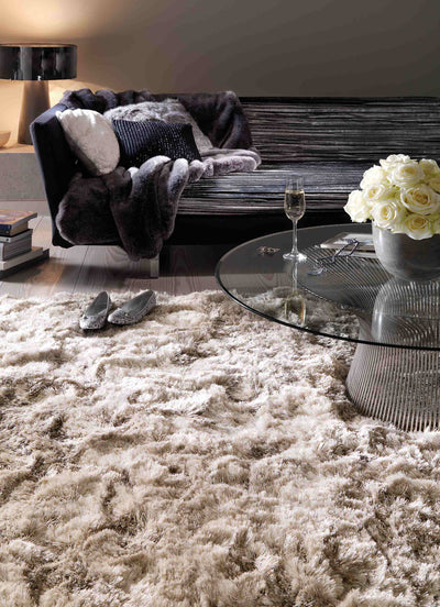 Hoogpolig vloerkleed Easy Living Plush Rug Sand