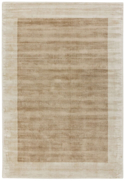 Laagpolig vloerkleed Easy Living Blade Border Rug Putty Champagne