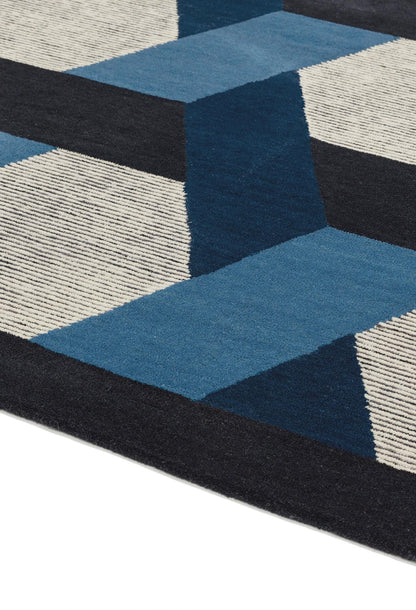Laagpolig vloerkleed Easy Living Camden Rug Blue