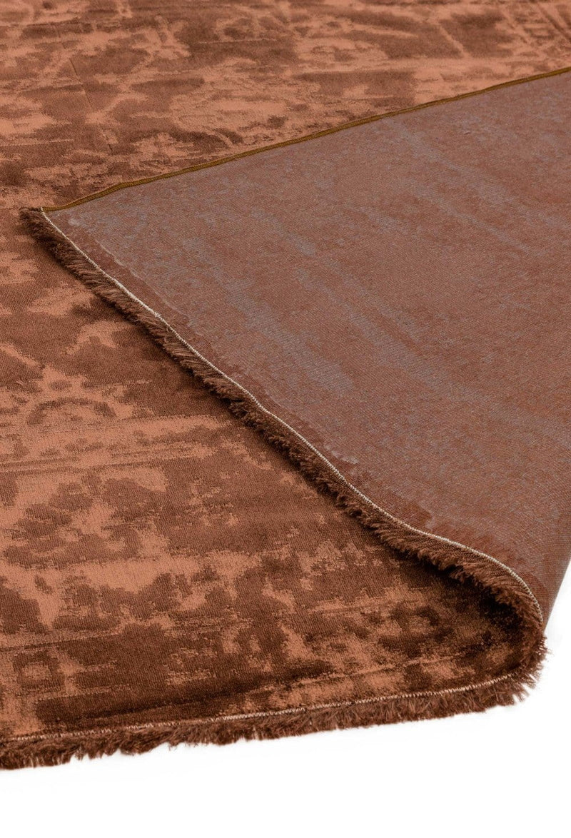 Laagpolig vloerkleed Easy Living Zehraya Rust Abstract