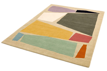 Laagpolig vloerkleed Easy Living Reef Shapes Multi