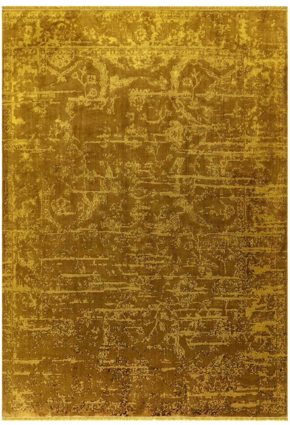 Laagpolig vloerkleed Easy Living Zehraya Gold Abstract