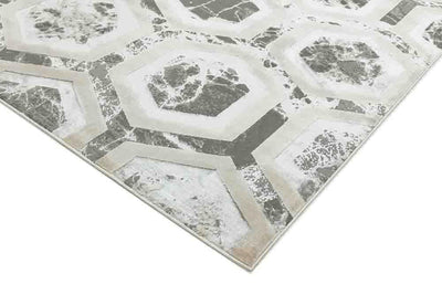 Laagpolig vloerkleed Easy Living Aurora AU12 Crystal