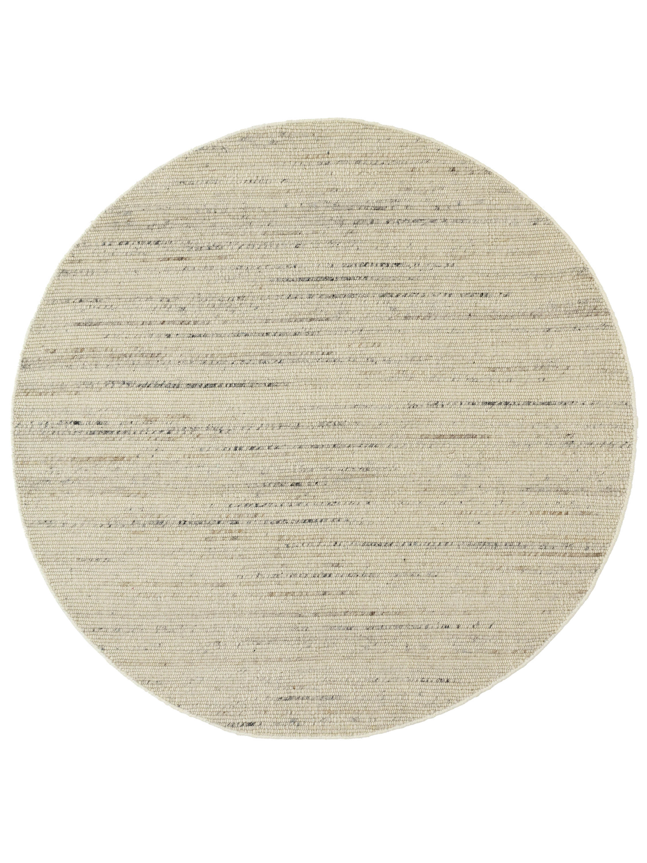 Vloerkleed MOMO Rugs Helsinki White Light Grey rond