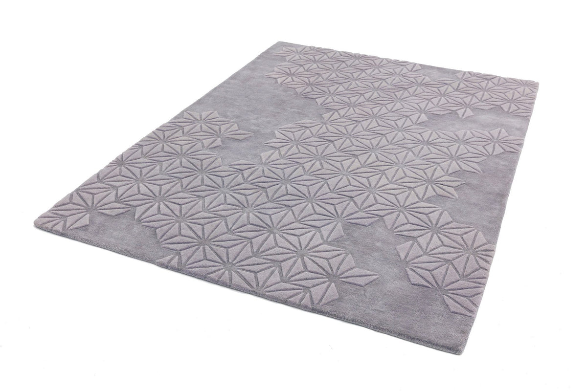 Laagpolig vloerkleed Easy Living Starburst Rug lilac