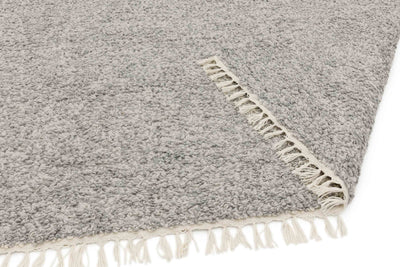 Laagpolig vloerkleed Easy Living Clover Silver Cream in and outdoor