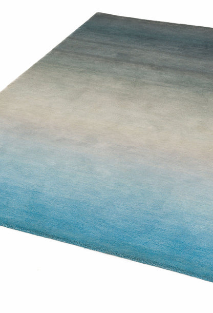 Laagpolig vloerkleed Easy Living Ombre Runner Blue