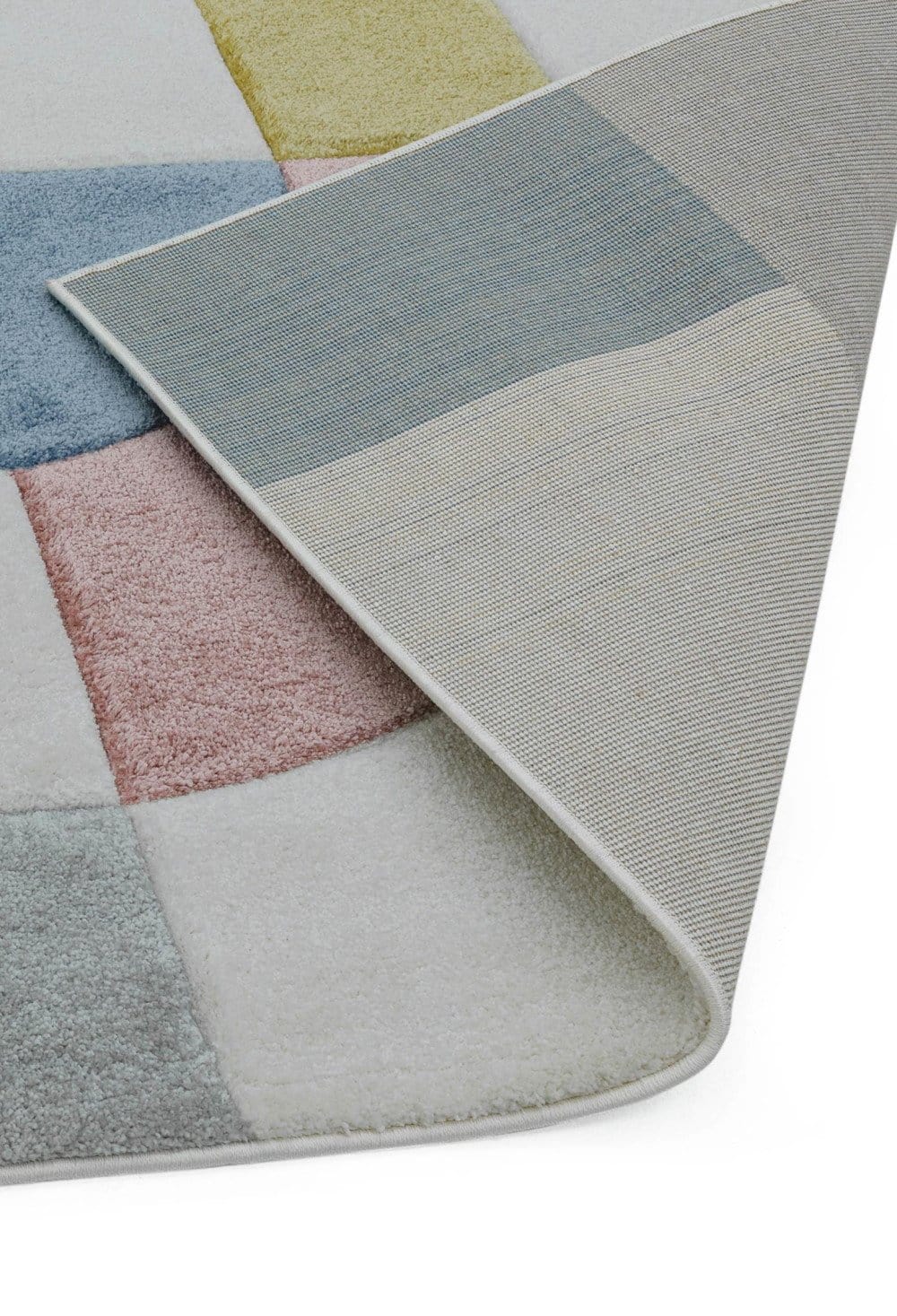 Laagpolig vloerkleed Easy Living Sketch Retro Multi