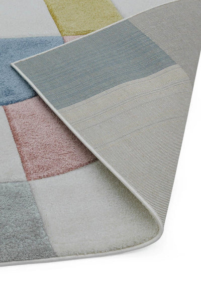 Laagpolig vloerkleed Rugestiq Sketch Retro Multi