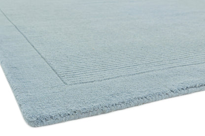 Laagpolig vloerkleed Easy Living York Rug Duck Egg