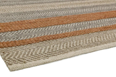 Laagpolig vloerkleed Easy Living Fields Coral