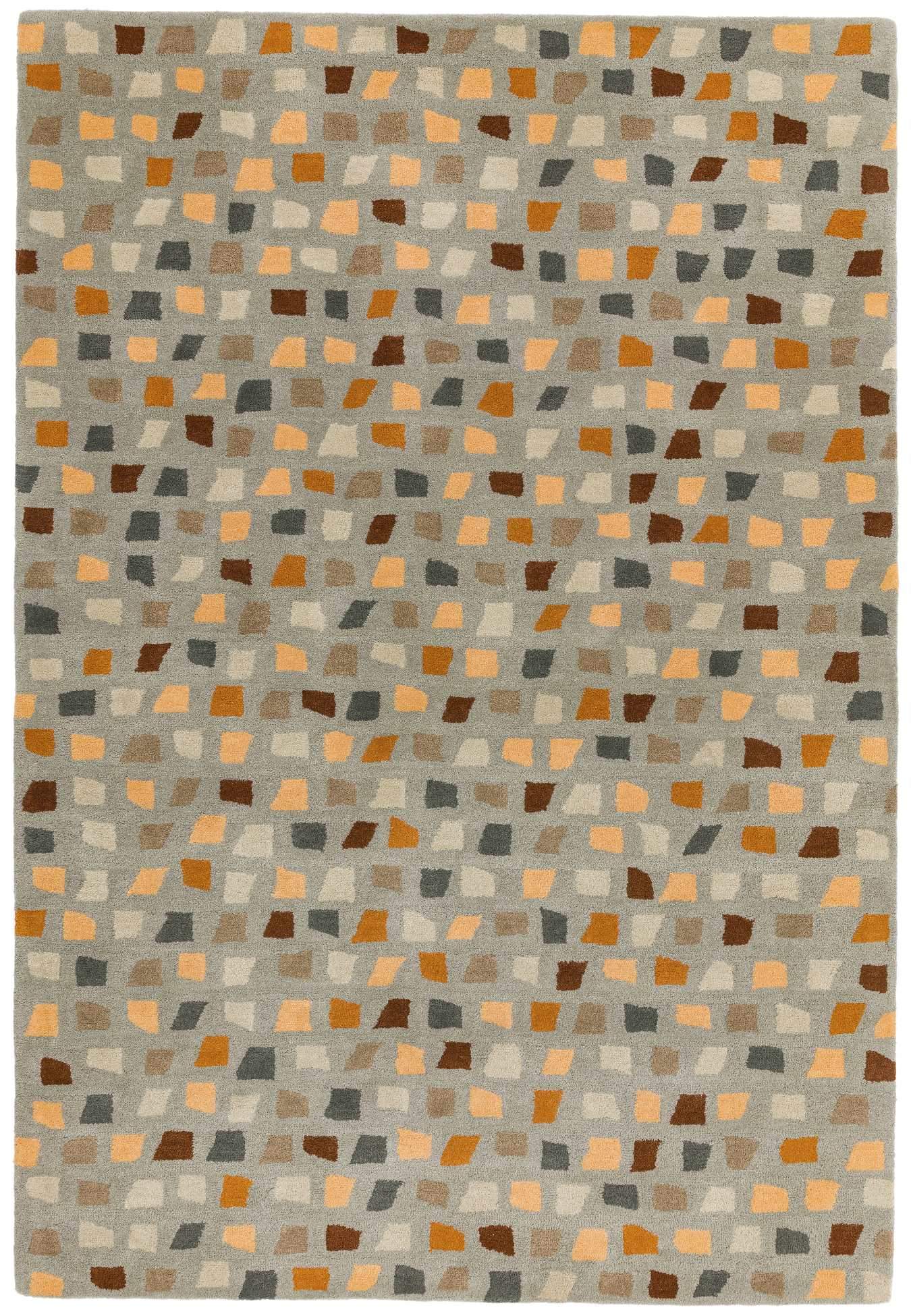 Laagpolig vloerkleed Easy Living Reef Pixel Grey Multi