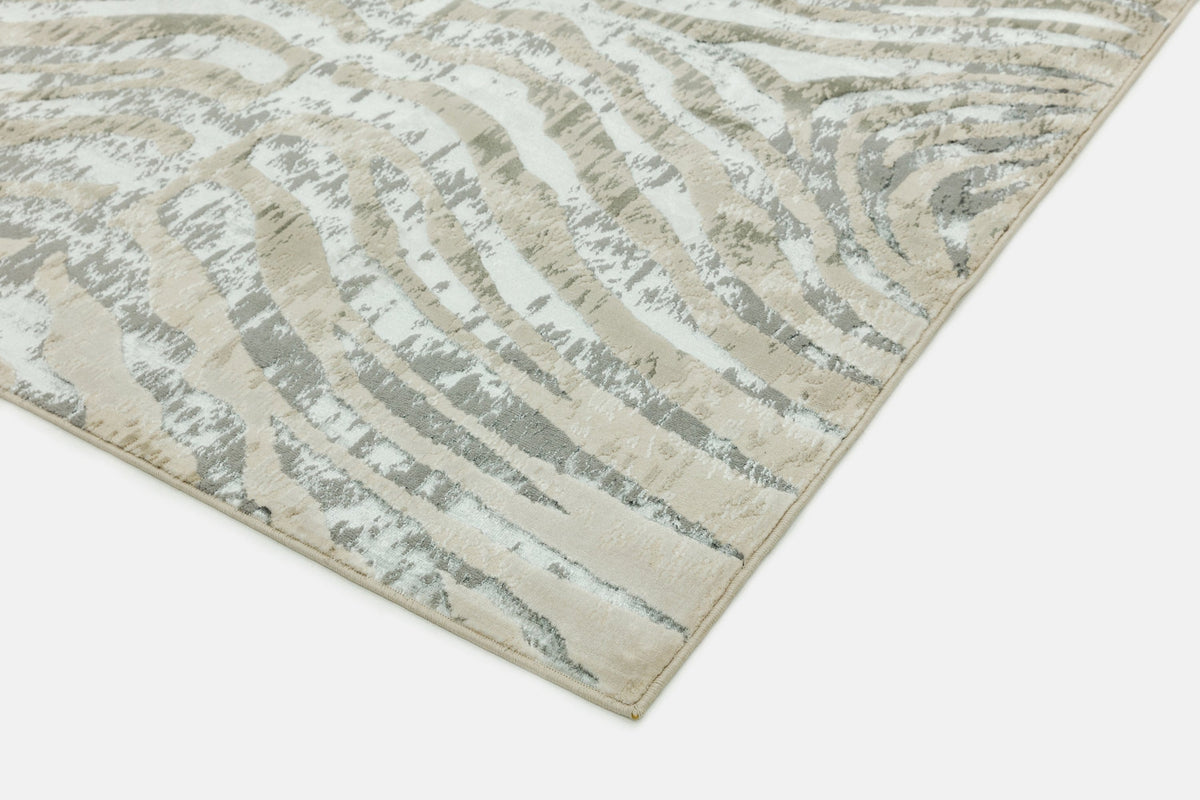Laagpolig vloerkleed Easy Living Quantum Zebra