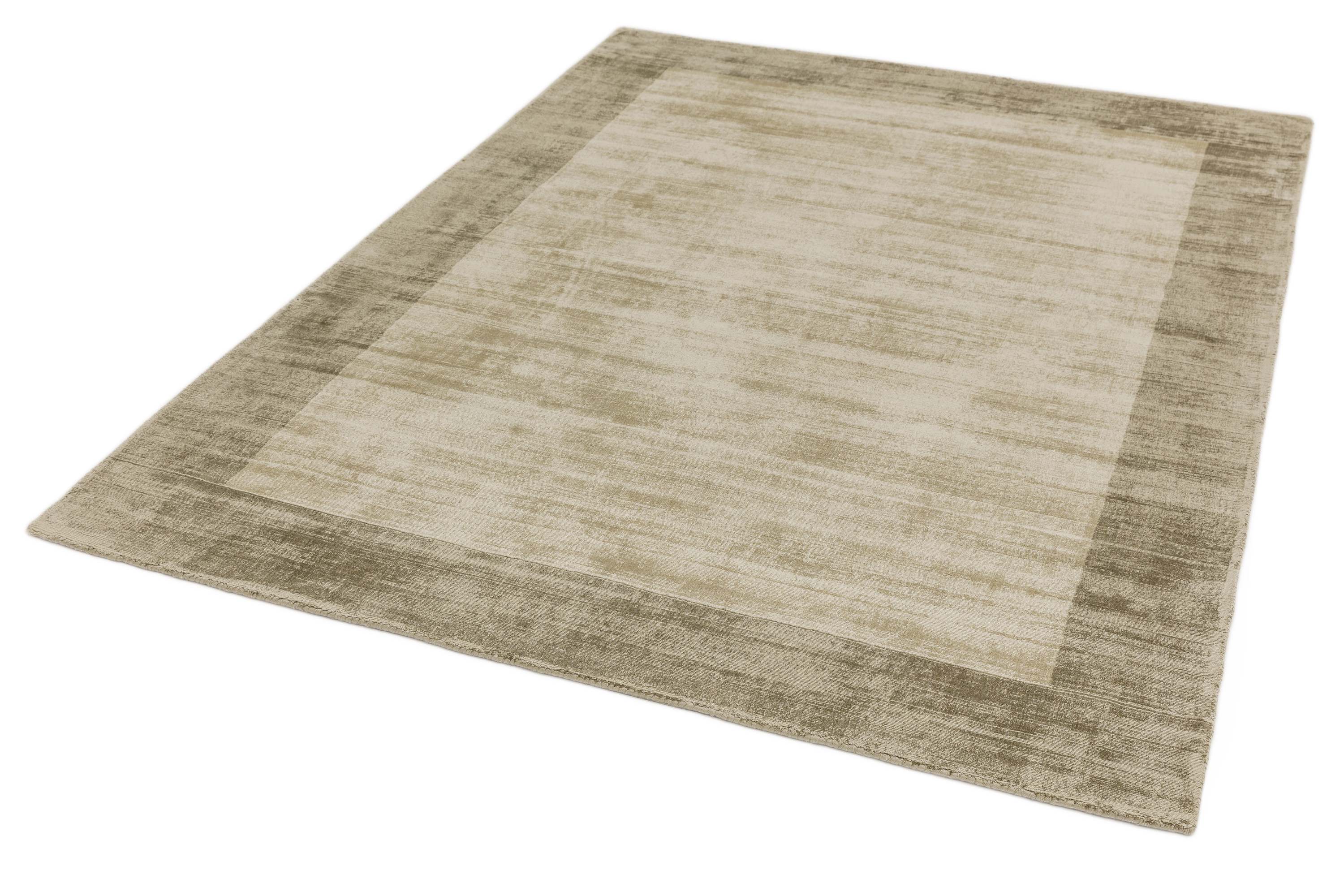 Laagpolig vloerkleed Easy Living Blade Border Rug Smoke Putty