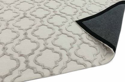 Laagpolig vloerkleed Easy Living Dixon Grey Ogee