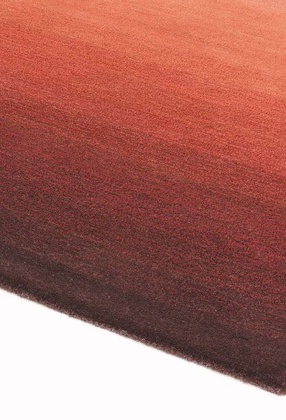 Laagpolig vloerkleed Easy Living Ombre Runner Rust