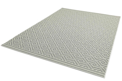 Laagpolig vloerkleed Easy Living Patio 11 Diamond Grey