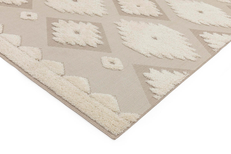 Vloerkleed Easy Living Monty Natural Cream Tribal