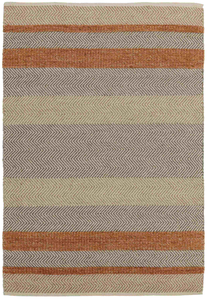 Laagpolig vloerkleed Easy Living Fields Coral