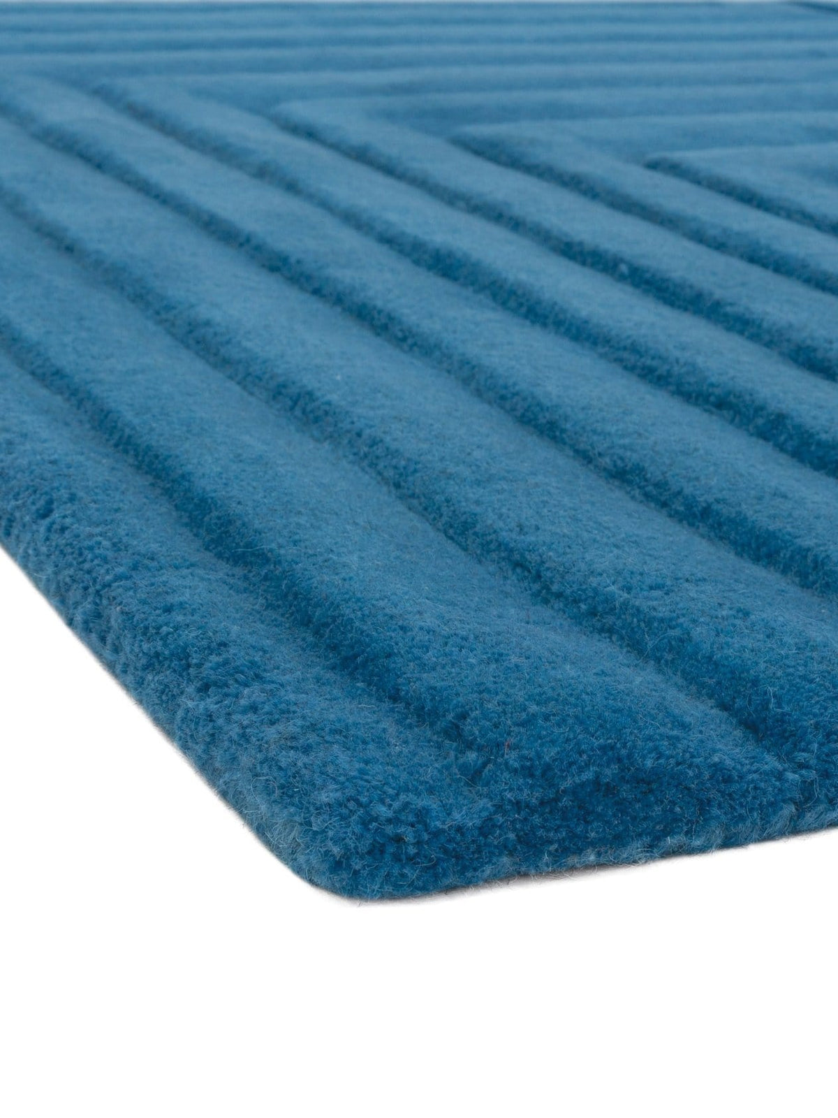 Laagpolig vloerkleed Easy Living Form Rug Blue