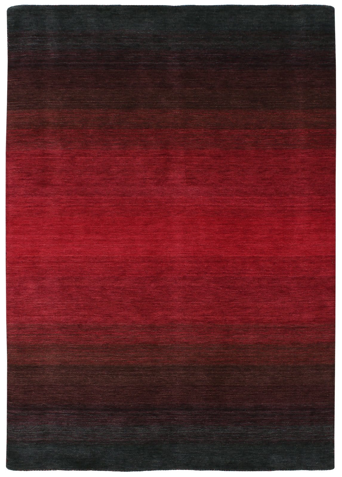 Laagpolig vloerkleed MOMO Rugs Panorama Black Red