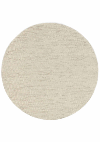 Rond vloerkleed MOMO Rugs Teppe White Naturel